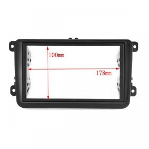 Car Double Din Frame Bracket Fascia Panel For VW Touran Caddy SEAT SKODA Fabia Octavia