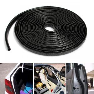 shopping אביזרי חוץ לרכב 4M U Shape Edge Trim Rubber Seal Protector Guard Strip For Cars Metal Edges Boat