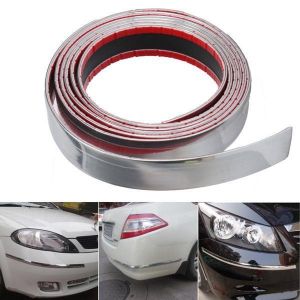 shopping אביזרי חוץ לרכב 30mm X 2.5m Car Bumper Strip Protector Sticker