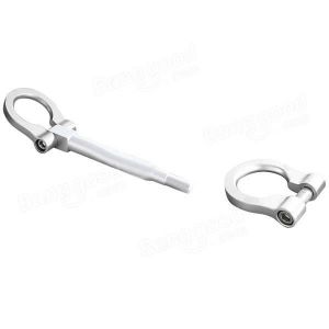 Racing Towing Car Tow Hook Trailer Ring for Benz Smart 4 Colors