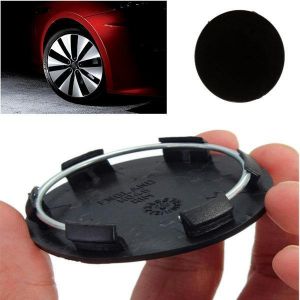 shopping אביזרי חוץ לרכב 50mm Black Car Wheels Centre Blank Cap Hubcap Covers No Logo