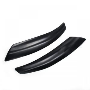 1 Pair Gloss Black / Matte Black Car Headlight Eyelids Eyebrow Brow Cover For SAAB 9-3 2000-2015