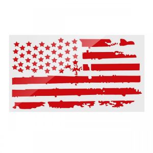 20X35 Inches USA Flag Car Hood Stickers Vinyl Auto Cover Truck Decals Universal