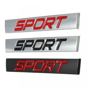 shopping אביזרי חוץ לרכב Car Sticker Rear Fender Emblem Badge Metal Sport for Jetta Golf Polo