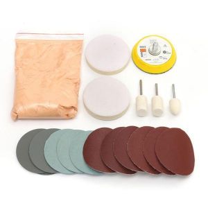 shopping תיקון הרכב ותחזוקה Glass Polishing Kit Scratch Removal Cerium Oxide Polishing Powder Polishing Pad And Wheel