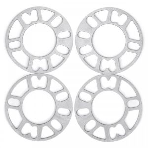 4pcs 3mm 5mm Universal Alloy Wheel Spacers Shims Set Kit For 4 and 5 Stud