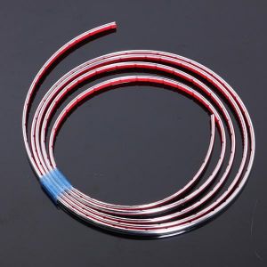 shopping תיקון הרכב ותחזוקה Chrome Car Styling Moulding Strip Trim Self Adhesive Crash Protecter