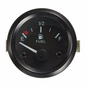 Universal Car Fuel Level Gauge Meter With Fuel Sensor E-1/2-F Pointer 2" 52mm