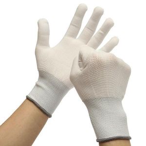 6Pairs Cotton Wrapping Gloves Dedicate Tool For Car Vinyl Sticker Window Film