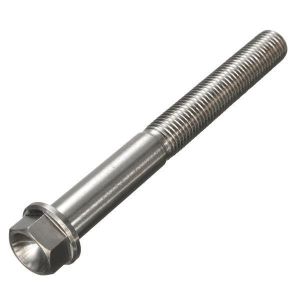 shopping תיקון הרכב ותחזוקה M10 Titanium Ti Hex Head Flange Bolt 25 30 35 40 50 55 70 80 90 110 Fine X 1.25mm