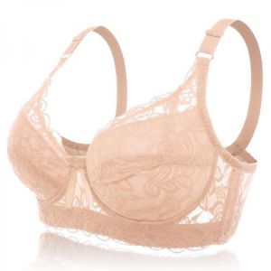 Push Up Full Lace Adjustable Deep Plunge Thin Bra