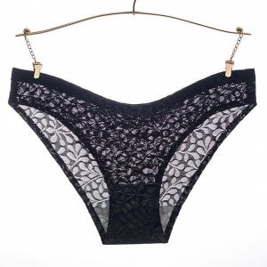 Women Low Waist Sexy Thongs Seamless Elastic Panties