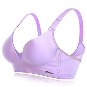 Push Up Seamless Wireless Raw Cut Gather Adjustable Smooth Bras