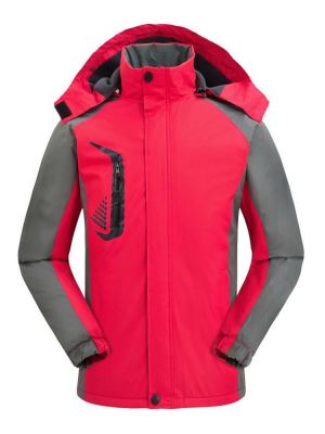 Women Outdoor Fleece Thicken Waterproof Windproof Sport Mountaineer Jackets