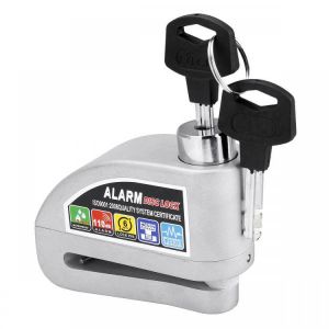 Metal Disc Brake Alarm Lock Motorcycle Scooter Security Anti-theft Wheel Lock