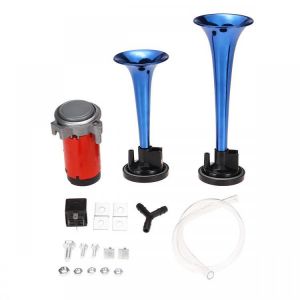 12V 178dB Super Loud Air Horns Dual Trumpet Compressor For Motorcycle Car Train Truck