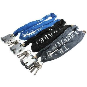 shopping אזעקה ומערכת אבטחה לאופנוע Motorcycle Scooter Chain Padlock Mountain Road Bike Safety