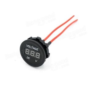 Automobiales Motorcycle DC 12V to 24V LED Digital Volt Meterr