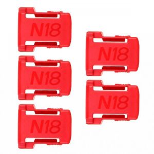 5Pcs Battery Mounts Holder Storage For Milwaukee 18V Battery 5x Rack Stand Slot