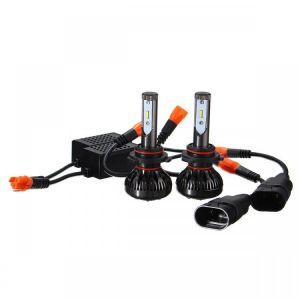 H4 H7 H11 9005 9006 Bulbs 6000K White Headlight Fog Lights IP67 DC12-30V 2.4A