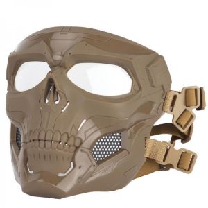 Wosport Skull Tactical Airsoft Mask Paintball CS Military Protective Full Face For Fast Helmet