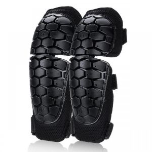 shopping בגדי רכיבה לאופנוע Motorcycle Knee Elbow Shin Pad Guards Brace Riding Skiing Protector Gear