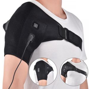 shopping בגדי רכיבה לאופנוע Adjustable Heated Shoulder Wrap Heating Pads Shoulder Support Brace /Cold Therapy