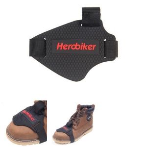 shopping בגדי רכיבה לאופנוע HEROBIKER Motorcycle Shifter Boot Shoes Cover Dirt Bike Shift Guard Protector Protective Gear Black