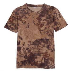 Summer Racing Sports Army Camo Tee Camouflage T Shirts Short Sleeved Casual Hunting