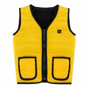 Children Kids 5V 3 Gears USB Heated Vest Electric Fast Heating Jacket Clothing