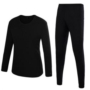 Men Women Electric Heated Underclothes Shirt + Trouser Outdoor Underwear Set Clothing Hiking Skiing Motorcycle Cycling Warm USB Th