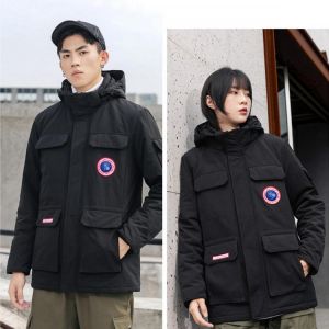 5V USB Electric Battery Hooded Heating Coats Washable Winter Warm Heated Jacket