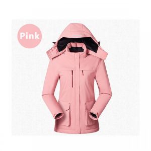 Women Battery Charging Electric USB Heating Coats Outdoor Winter Body Warmer Coat