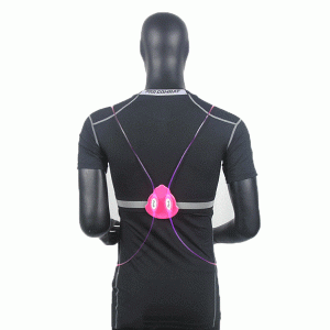 LED Fiber Reflective Vest Night Cycling Running Outdoor Safety Sports Clothes
