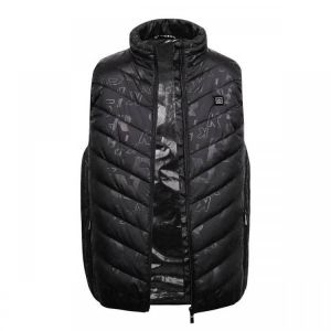 Men's USB Electric Battery Heating Sleeveless Vest Winter Outdoor Heated Jacket