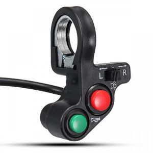 22mm Handlebar Light Horn On/Off Signal Indicator Switch For Motorcycle E-bike