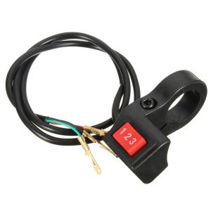 22mm Motorcycle Electric 3 Speed Module Switch Shift E-bike Scooter Bike Kit