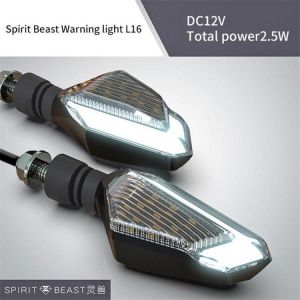 12V Motorcycle LED Turn Signal Lights Running Daytime Light Brightness DRL