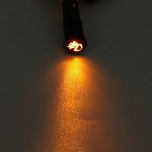 12/24/36V 14MM LED Dashboard Warning Signal Light Van Dash Panel Indicator Lamp