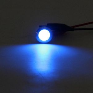 12V 19mm LED Dashboard Panel Warning Indicator Light Pilot Lamp