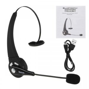 Trucker Driver Headset bluetooth Wireless Earpiece Headphone Handsfree With Mic