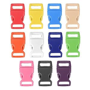 shopping קסדות לאופנוע 15mm Plastic Contoured Side Release Buckles Bags Belt Fastener