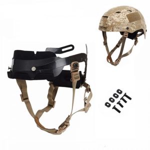 shopping קסדות לאופנוע WoSporT Tactical Helmet Locking Buckle System Outdoor Protective Adjustable Strap Accessory