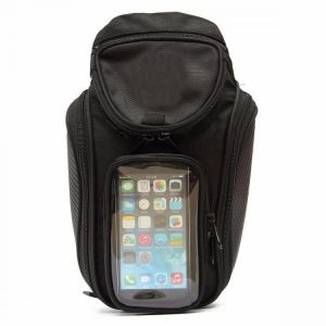 shopping גוף ושלד האופנוע Motorcycle Oil Fuel Tank Bag Magnetic Saddle Bag with Bigger Phone Window 36x48.5cm