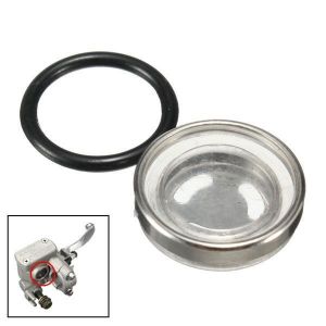 shopping גוף ושלד האופנוע 18mm Sight Mirror Gasket For Brake Master Cylinder Reservoir Motorcycle Dirt Bike