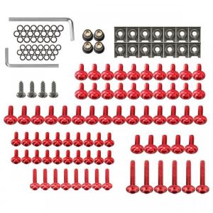 137pcs Fairing Bolt Kit Fastener Clip Screw Nut For Sportbikes Motorcycle