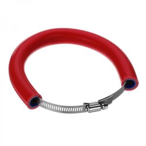 Universal Motorcycle Exhaust Muffler Protector Slider Crash Silencer Cover Heat Shield Strip