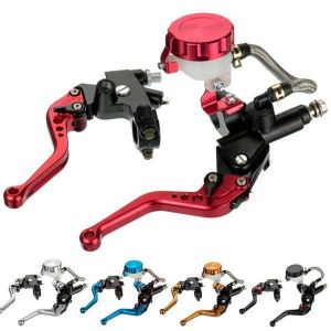 shopping גוף ושלד האופנוע 7/8 Inch Motorcycle Front Brakes Master Cylinders Adjust Levers For Suzuki