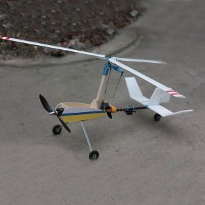 New Luobo V2S Dual Operation Autogyro Gyroplane Airplane Model KIT