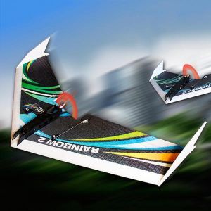Dancing Wings Hobby DW Upgraded Rainbow Ⅱ 1000mm Wingspan EPP Flying Wing RC Airplane KIT